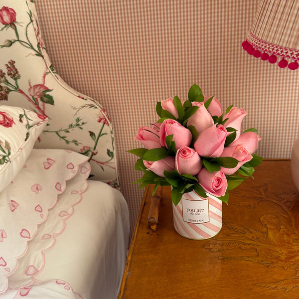 LATA YOU'RE THE BEST COM 15 ROSAS COR-DE-ROSA