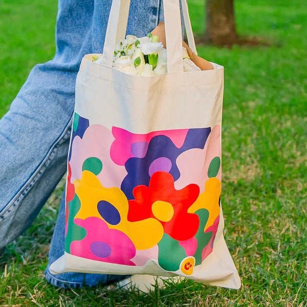 BOLSA COM FLORES ERMETICA