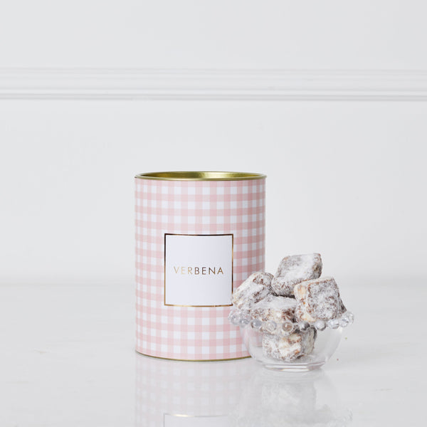 ITALIAN STRAW IN VERBENA CAN (MORE COLORS AVAILABLE)
