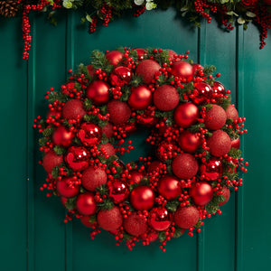 LARGE SILVER BALL GARLAND