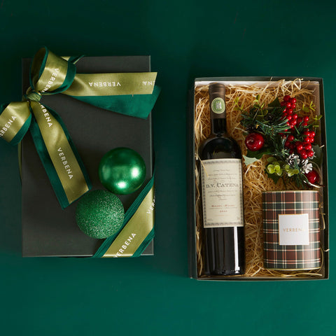 KIT NATAL CATENA MALBEC E PALHA ITALIANA (MAIS CORES DISPONÍVEIS)