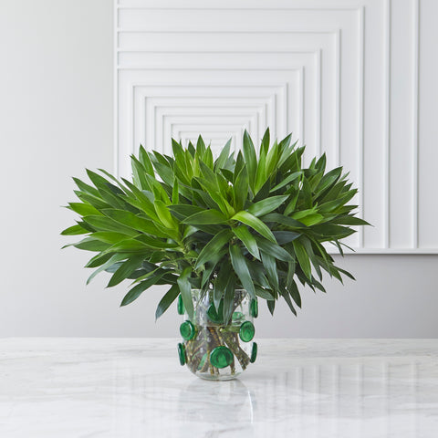 MURANO POMPIDEAU COM FOLHAGENS (MAIS OPÇÕES DISPONÍVEIS)