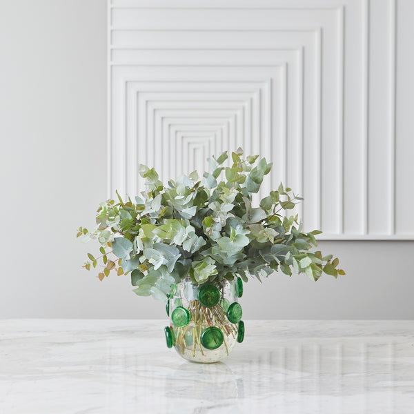 MURANO POMPIDEAU COM FOLHAGENS (MAIS OPÇÕES DISPONÍVEIS)