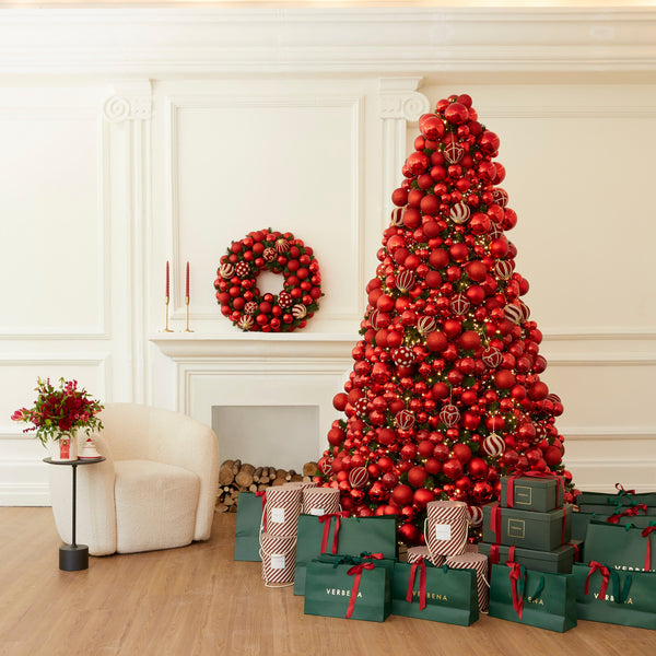 LARGE SILVER BALL GARLAND