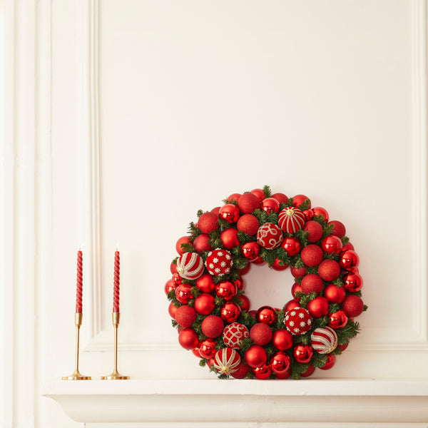 LARGE SILVER BALL GARLAND