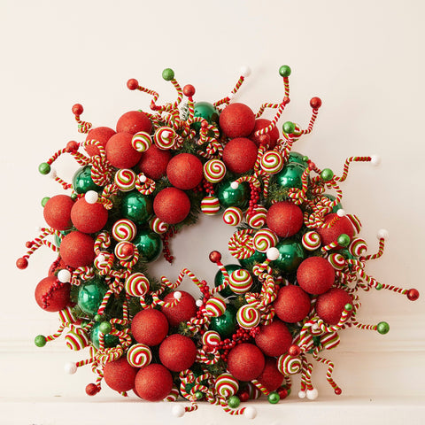 LARGE SILVER BALL GARLAND