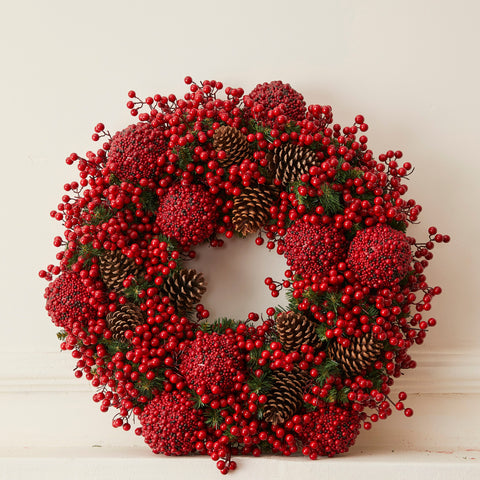 LARGE SILVER BALL GARLAND