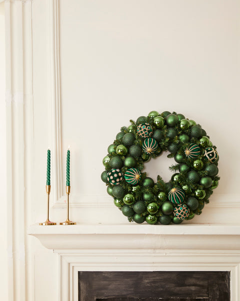 LARGE SILVER BALL GARLAND
