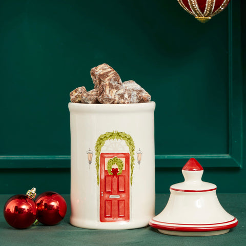 BOWL NUTCRACKER WITH CHRISTMAS BALLS