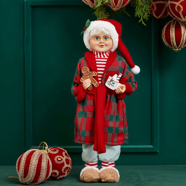 SANTA CLAUS WITH GARLANDS