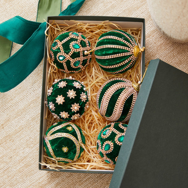 CAIXA COM 6 BOLAS GREEN GRACE