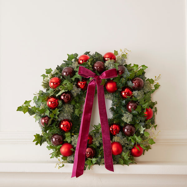 GUIRLANDA VENDOME COM LAÇO VELUDO