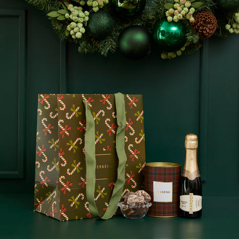 GREEN LOLIPOP BAG COM CHANDON BABY E PALHA ITALIANA