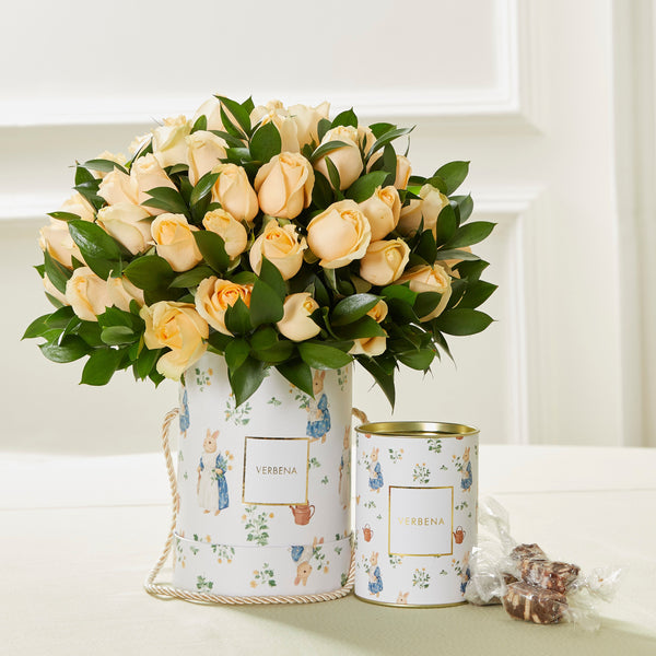 KIT FARMER BUNNY BOX COM PALHA ITALIANA