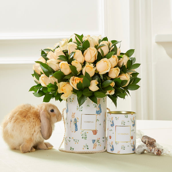 KIT FARMER BUNNY BOX COM PALHA ITALIANA