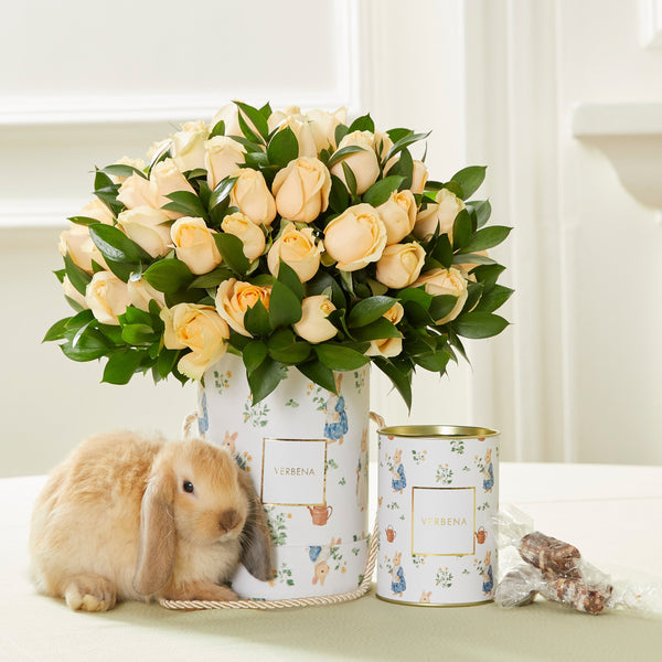 KIT FARMER BUNNY BOX COM PALHA ITALIANA