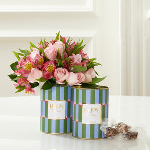 Kit Happy Birthday com Palha Italiana