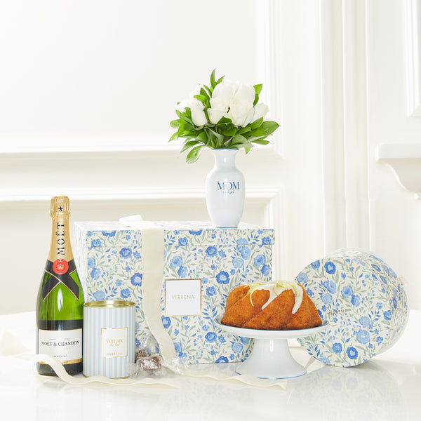 CAIXA GRANDE MOM I LOVE YOU COM CHAMPAGNE FRANCÊS MOET