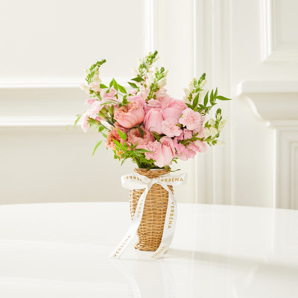 VASO RAVELLO P COM MIX DE FLORES