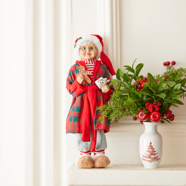 SANTA CLAUS WITH GARLANDS