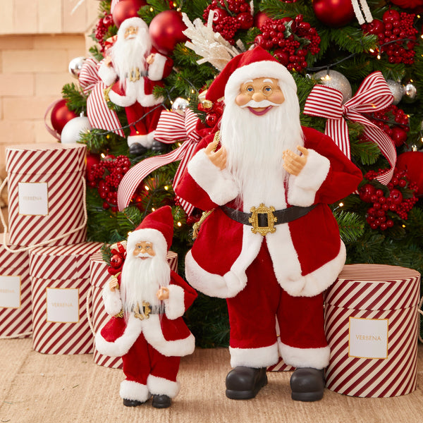 SANTA CLAUS WITH GARLANDS