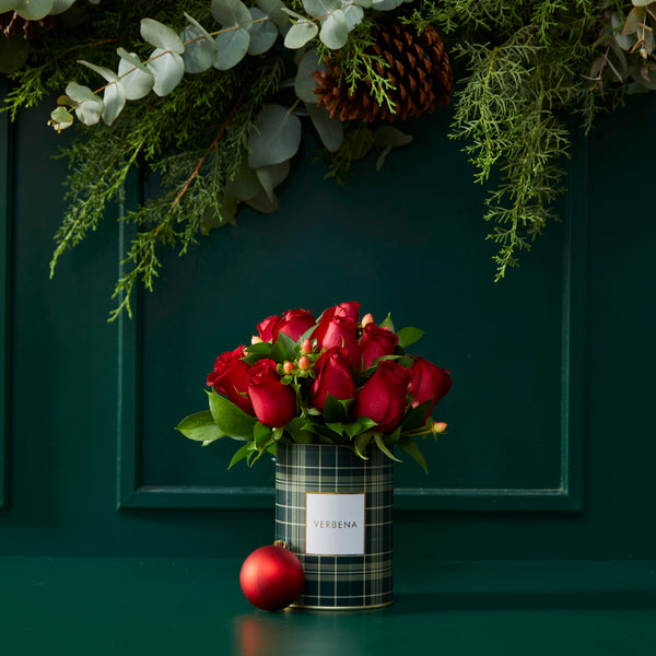 LATA HERITAGE COM ROSAS E PALHA ITALIANA