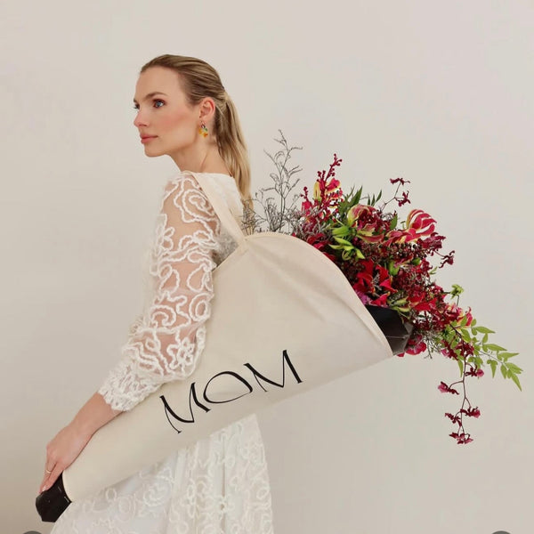 FLOWER TOTE MOM