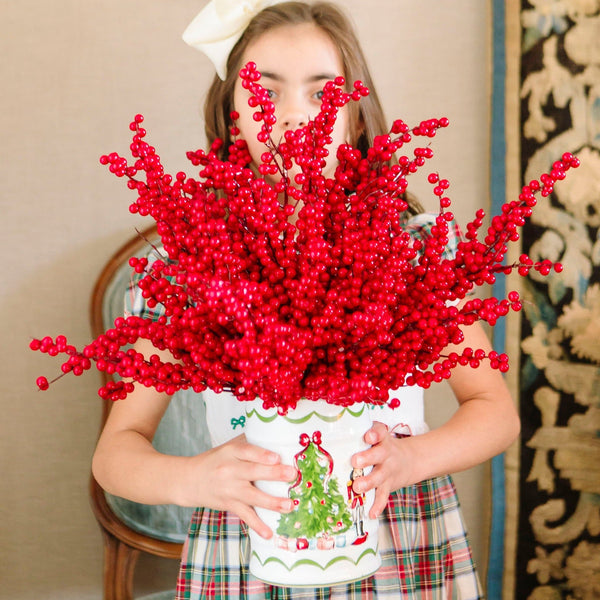 BOWL CERÂMICA NUTCRACKER COM GALHOS DE NATAL