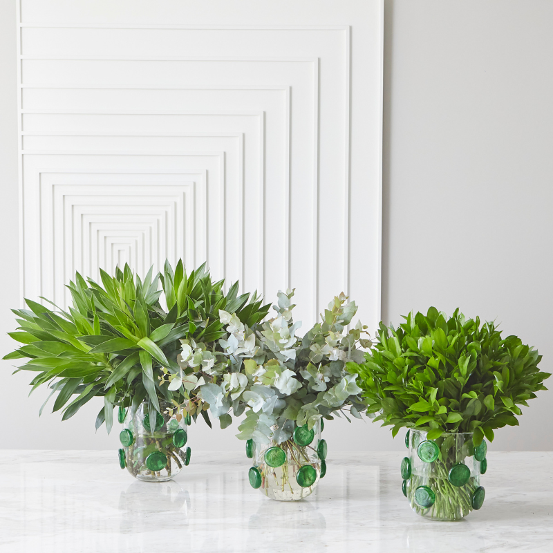 MURANO POMPIDEAU WITH ROSES