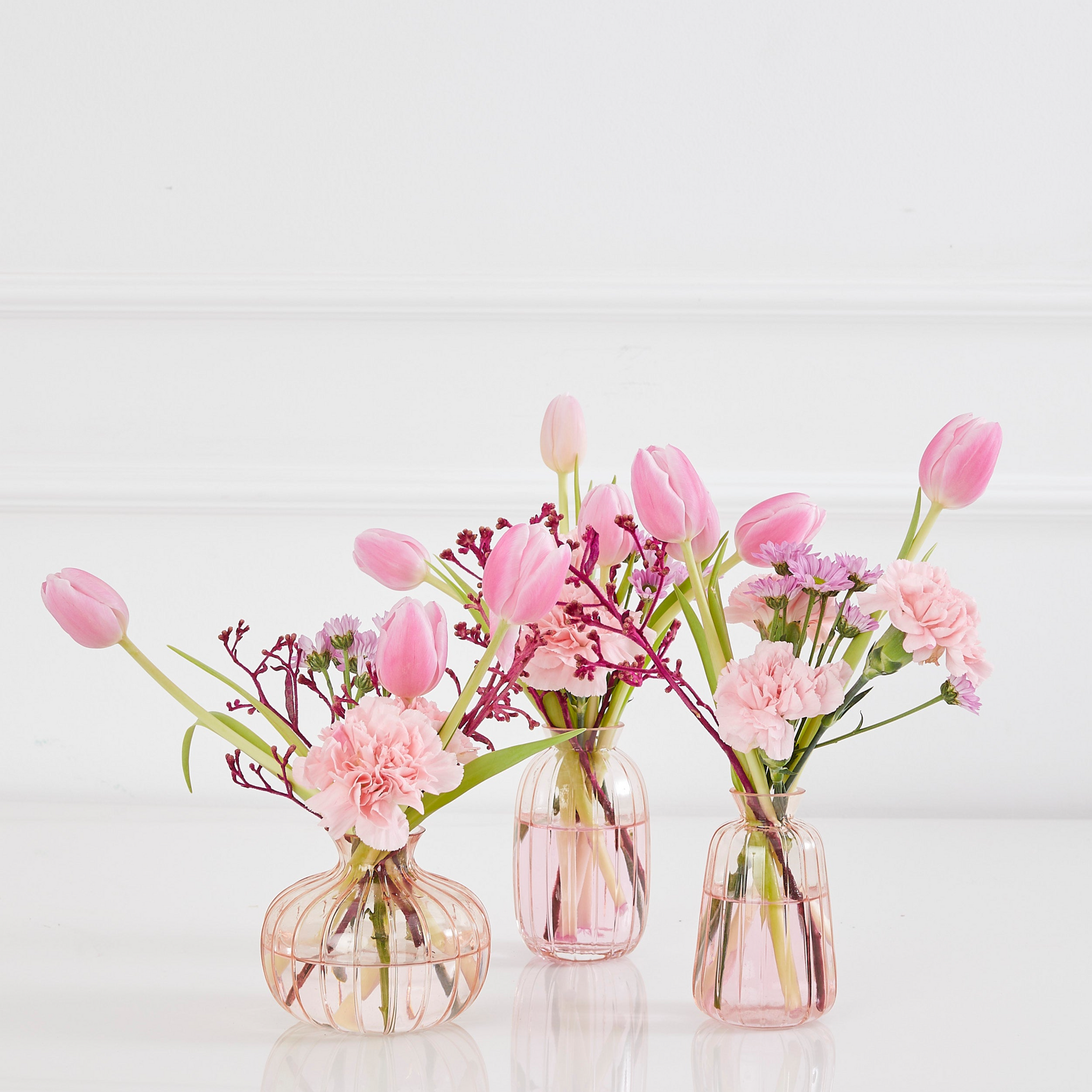 TRIO DE VASOS AGNES