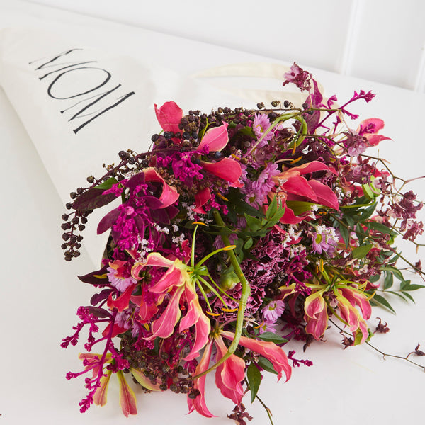 FLOWER TOTE MOM
