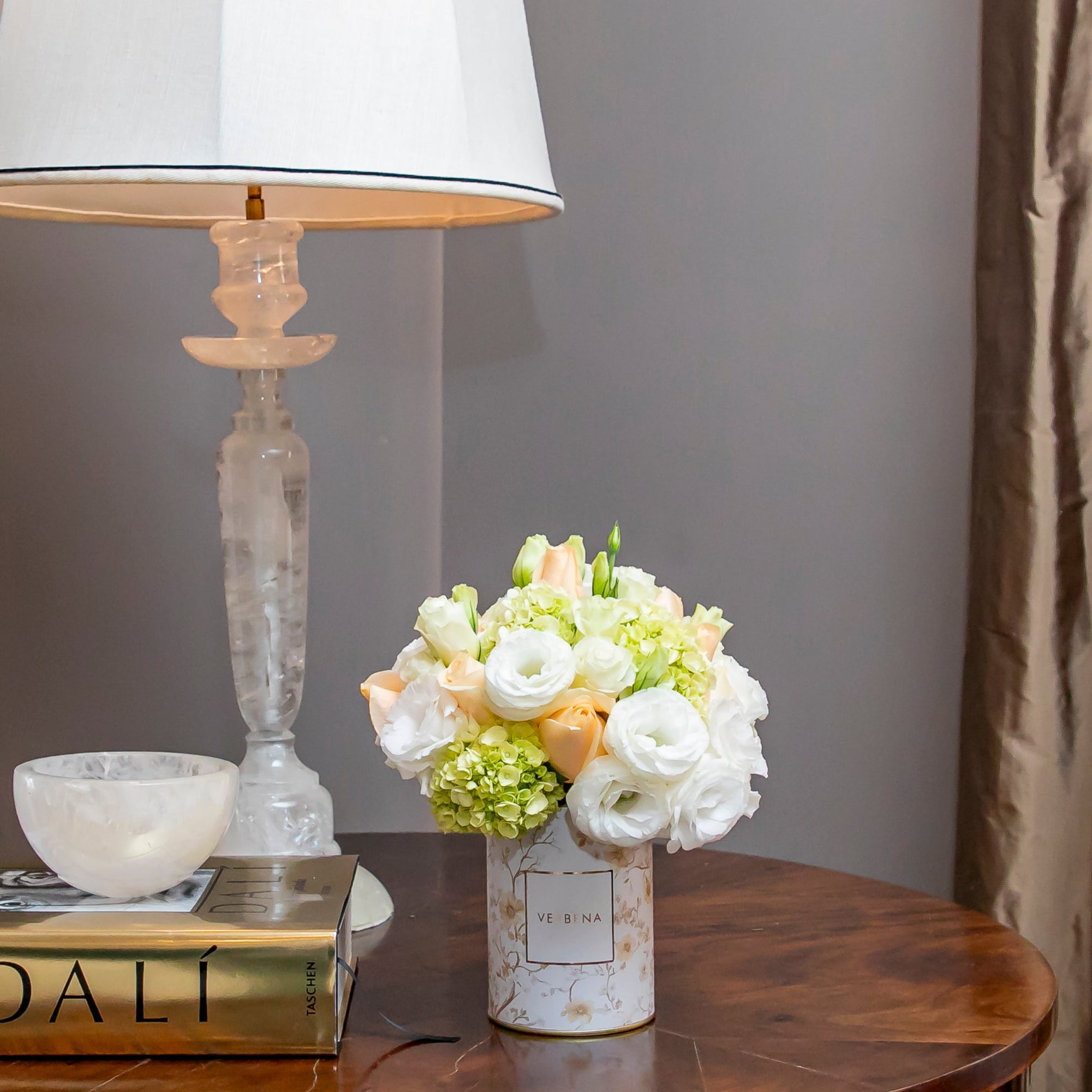 LATA AGNES COM MIX DE FLORES