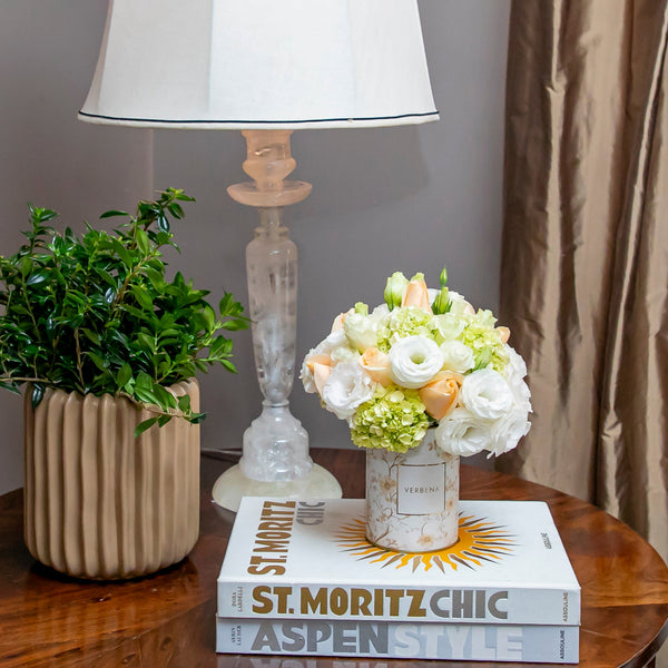 LATA AGNES COM MIX DE FLORES