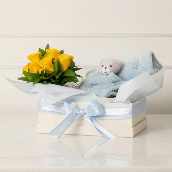 STAR BLUE BABY BOX