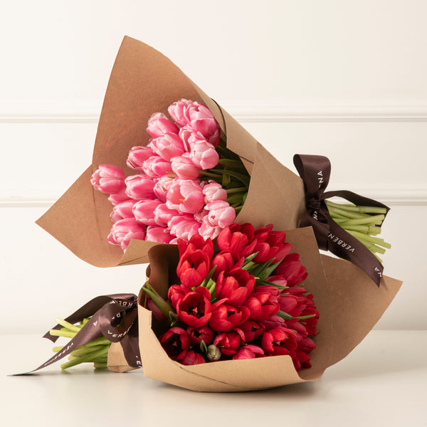 BOUQUET TULIPAS VERMELHAS